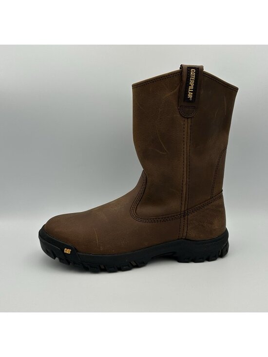 Caterpillar  Drawbar Men\'s Size 7.5 US Brown Leather Pull-On Work Boots F2892-18 main image 14